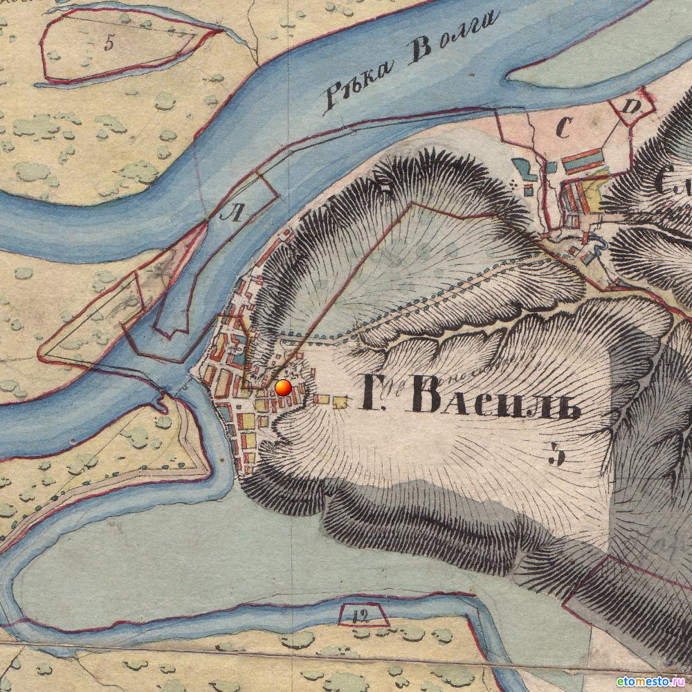 Васильсурск нижегородская область карта