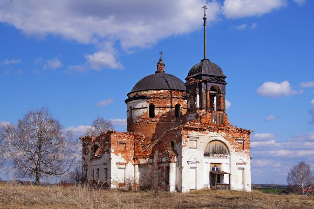 церковь село Старинское. Нижегородская область. 